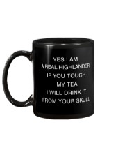 DON'T TOUCH MY TEA Mug back