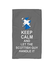 KEEP CALM AND LET THE SCOTTISH GUY HANDLE IT Hand Towel thumbnail