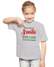 WHO NEED SANTA WHEN I HAVE SCOTTISH GRANDMA Youth T-Shirt lifestyle-youth-tshirt-front-2