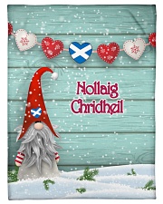Nollaig Chridheil MERRY CHRISTMAS Scottish Gaelic Brownie Fleece Blanket tile