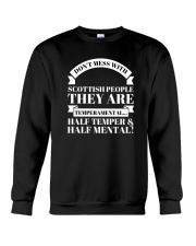 DON'T MESS WITH SCOTTISH PEOPLE Crewneck Sweatshirt thumbnail