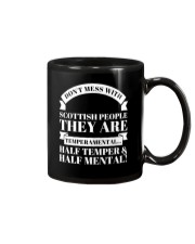 DON'T MESS WITH SCOTTISH PEOPLE Mug front