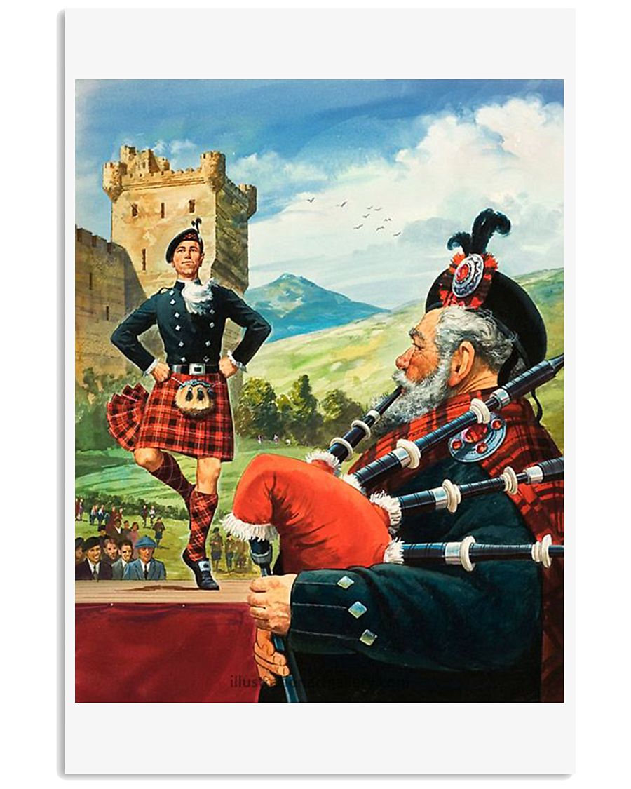 SCOTLAND VINTAGE REPRINT 11x17 Poster