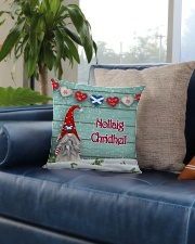 GAELIC MERRY CHRISTMAS Square Pillowcase aos-pillow-square-front-lifestyle-02