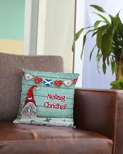 GAELIC MERRY CHRISTMAS Square Pillowcase aos-pillow-square-front-lifestyle-03