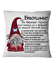BROWNIE SCOTTISH Square Pillowcase front