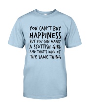 YOU CAN MARRY A SCOTTISH GIRL Classic T-Shirt front