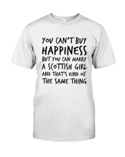 YOU CAN MARRY A SCOTTISH GIRL Classic T-Shirt tile
