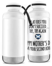 IF AT FIRST YOU DON'T SUCCEED. TRY AGAIN. HAPPY MOTHER'S DAY. LOVE YOUR SECOND BORN Vacuum Bottle tile