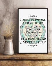 7 STEPS TO IMPROVE YOUR ATTITUDE SCOTLAND 11x17 Poster lifestyle-poster-3