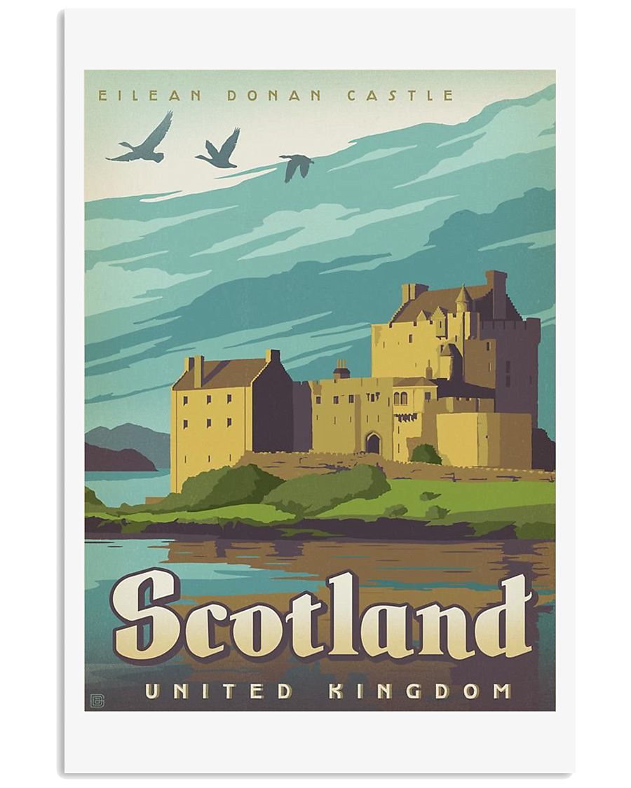 SCOTLAND TRAVEL VINTAGE REPRINT 11x17 Poster