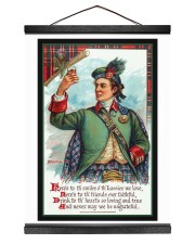 Scottish Toast Hanging Canvas tile