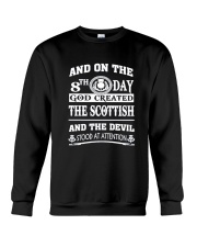 GOD CREATED THE SCOTTISH Crewneck Sweatshirt thumbnail
