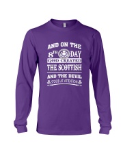 GOD CREATED THE SCOTTISH Long Sleeve Tee thumbnail