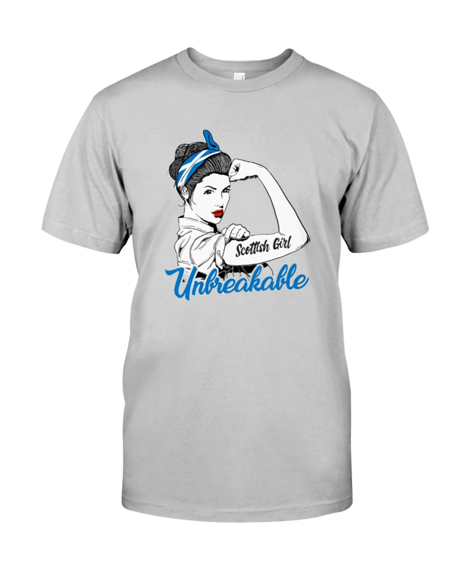 SCOTTISH GIRL UNBREAKABLE Classic T-Shirt