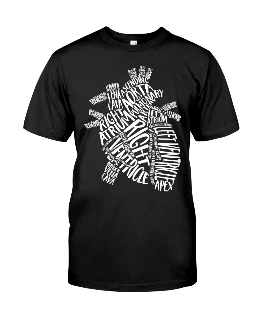 Anatomical Heart Classic T-Shirt