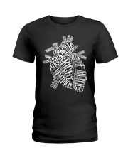 Anatomical Heart Ladies T-Shirt thumbnail