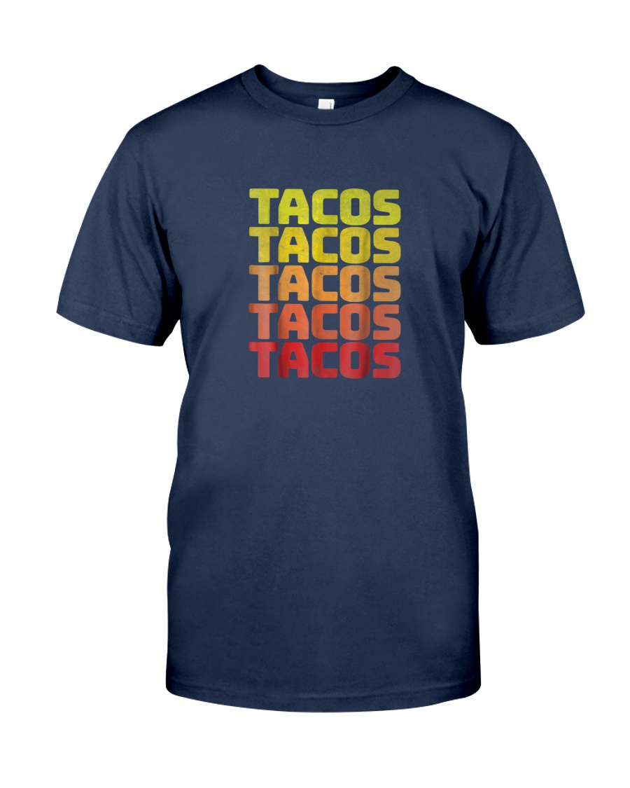retro taco shirts vintage cinco de mayo Classic T-Shirt