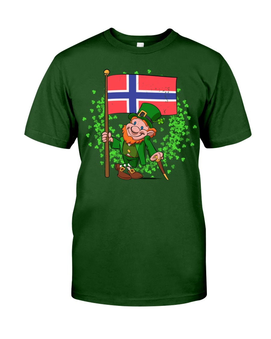 Norway St Patricks Day Norwegian Flag T-Shirt Classic T-Shirt