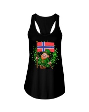 Norway St Patricks Day Norwegian Flag T-Shirt Ladies Flowy Tank thumbnail