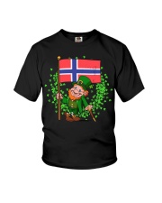 Norway St Patricks Day Norwegian Flag T-Shirt Youth T-Shirt thumbnail