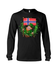 Norway St Patricks Day Norwegian Flag T-Shirt Long Sleeve Tee thumbnail