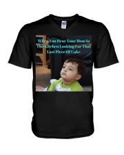 Cakeface V-Neck T-Shirt thumbnail