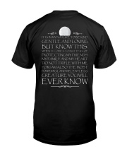 WOLF - I AM THE WOLF Classic T-Shirt back