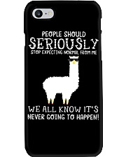 Llama People Should Seriously Phone Case thumbnail