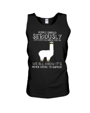 Llama People Should Seriously Unisex Tank thumbnail