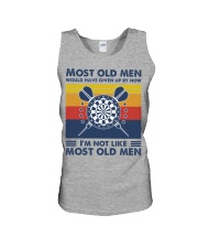 most old men Darts Unisex Tank tile