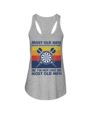 most old men Darts Ladies Flowy Tank tile