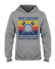 most old men Darts Hooded Sweatshirt tile