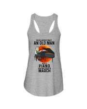 03 piano old mannn never Ladies Flowy Tank tile