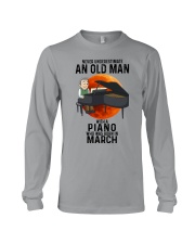 03 piano old mannn never Long Sleeve Tee tile