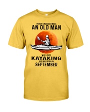 never-old-men-kayaking-09 Classic T-Shirt front