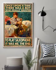 Saxophone Once Upon Poster 24x36 Poster lifestyle-poster-1