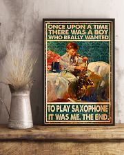 Saxophone Once Upon Poster 24x36 Poster lifestyle-poster-3
