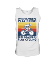 Cycling Some Grandpas Unisex Tank tile