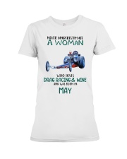 05 drag racing funny Premium Fit Ladies Tee tile