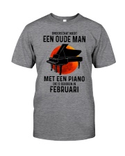 02 piano old man dutch Classic T-Shirt front