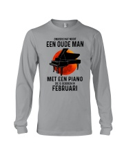 02 piano old man dutch Long Sleeve Tee tile