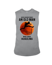 Hurdling old man Sleeveless Tee tile