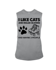 likecats-roller skating Sleeveless Tee tile