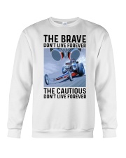 Drag Racing The Brave Crewneck Sweatshirt tile
