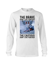 Drag Racing The Brave Long Sleeve Tee tile