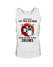 Drums Let This Old Man Unisex Tank tile