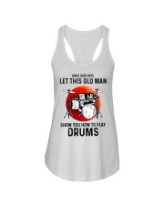 Drums Let This Old Man Ladies Flowy Tank tile