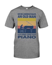 piano oldman vintage Premium Fit Mens Tee tile