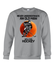 10 hat hockey old man Crewneck Sweatshirt tile